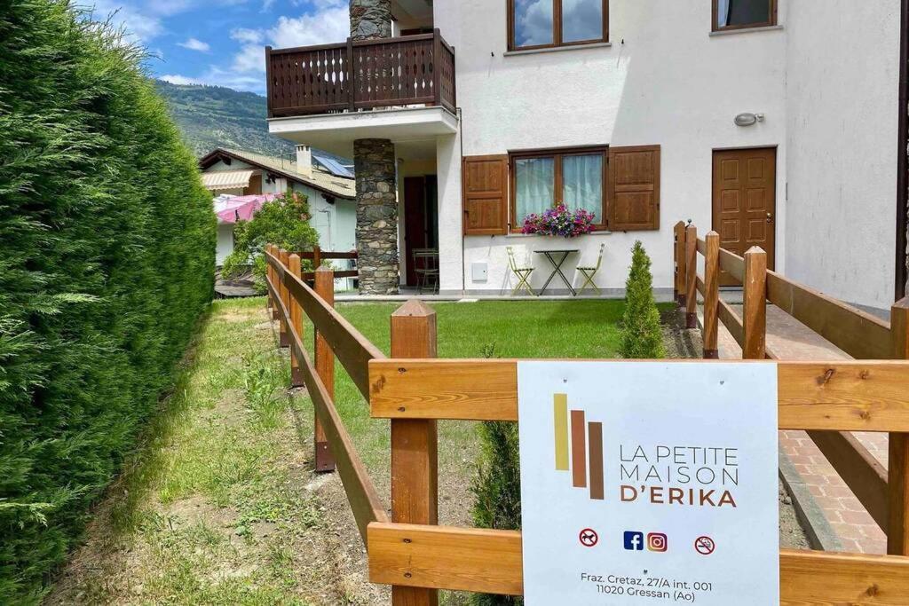 La Petite Maison D'Erika Aosta Exteriér fotografie